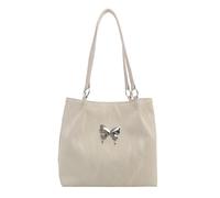 ERRORY Elegante borsa a tracolla estetica modello farfalla versatile colore PU pelle ascelle grande capacità borsa moda PU spalla, bianco, One Size