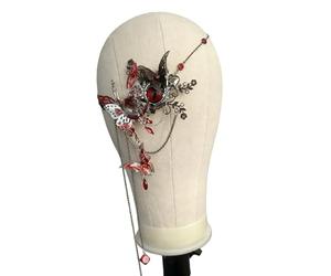 ERRORY Farfalla resistente alla corrosione della lega per il carnevale di uso di molto tempo degli appassionati di evento sociale dei collezionisti, Misura unica, come descritto