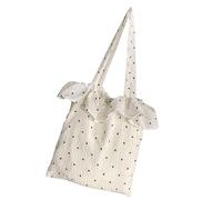 ERRORY Grande Capacità Increspature Chiffons Toted Bag Trendy Borse A Tracolla Borsa Borsa Per Shopping Spiaggia Borsa A Tracolla Alla Moda Regalo Grande Capacità Hoboes Borse, bianco, One Size