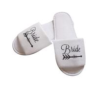 ERRORY Infradito casual con base antiscivolo per feste di pollo e damigelle d'onore, Lettere nere Big Ar, Toe slippers