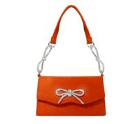 ERRORY Lussuosa borsa alla francese con fiocco e strass, perfetta per una cena alla francese, borsa dal design carino ed elegante, A