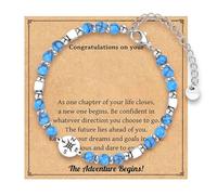 ERRORY Perline per la stagione di laurea alla moda e funzionale, regalo di compleanno perfetto per l'uso quotidiano regolabile, Misura unica, come descritto