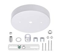 ERRORY Plafoniera Baldacchino Set Piastra di Copertura In Ferro Con Hardware Di Montaggio Apparecchi Di Illuminazione Domestica Accessori Per Plafoniera Canopy