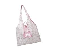 ERRORY Pratica borsa a tracolla in tela per ragazze adolescenti design a due vie ampio spazio di archiviazione e comoda tracolla borsa di tela a due lati per le donne, A, One Size