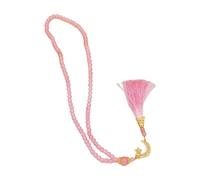 ERRORY Squisito rosario Tasbih da 6 mm, perfetto per Hajj e preghiere giornaliere, coroncina fatta a mano, regalo di Pasqua, perline di preghiera Gerusale, Misura unica, come descritto