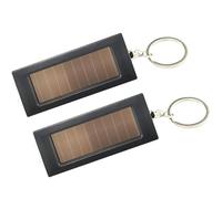 ERRORY Strumento ricaricabile solare compatto di Keychain della luce LED per le avventure notturne e la luce densa dello zaino in spalla di uso di crisi