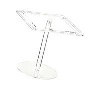 ERRORY Supporto per occhiali in acrilico trasparente, facile da montare, previene l'usura e i graffi, consente di risparmiare spazio sulla scrivania per la casa o il bagno, Misura unica, come