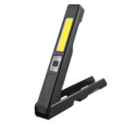 ERRORY Torcia elettrica pieghevole ricaricabile della luce del lavoro del LED con la lampada portatile della tasca di ricarica USB per le emergenze Lampada tascabile portatile impermeabile