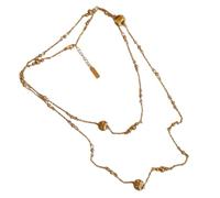 ERRORY Unico Zucca Sfera Disegni Collana Moderna A Righe Zucca Perline Collana Per Le Donne Alla Ricerca Di Accessori Distintivi Catena Di Perline Vintage
