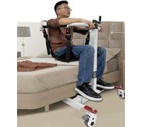 Errzom Sollevatore per Pazienti, Sollevatore Portatile per Disabili per Auto, Sedile da Trasferimento per Bagno, Sollevatore per Sedia a Rotelle, Altezza/Larghezza Regolabili