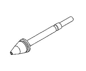 Ersa 0722ED1226 - Punta dissaldante per stazioni di saldatura Digital2000A / i-Con e i-Con Vario 4 con stilo dissaldante X-Tool, diametro interno 1,2 mm, esterno 2,6 mm