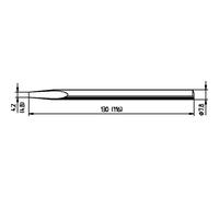 Ersa 082KD Punta di saldatura Forma a scalpello, ERSADUR Dimensione punta 4.8