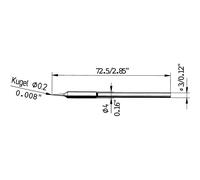 Ersa, punta per saldatura da 0,2 mm