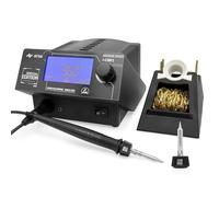 ERSA i-CON1 MK2 - Stazione di saldatura digitale industriale a 1 canale 50-450 °C con 150 W i-TOOL MK2 Tip'n'Turn - cambio di punta antistatico - Special Edition con 2 punte di saldatura