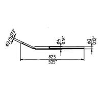Ersa MD/SB Punta dissaldante Dimensione punta 2 mm Contenuto 2 pz.