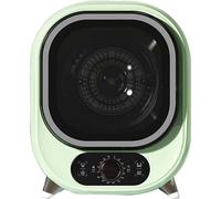 ERSDM Asciugatrice Piccola, asciugatrice a condensatore Portatile da 3 kg, Mini asciugatrice con 5 modalità di Asciugatura Automatica, for Uso da banco o a Parete (Color : Green)