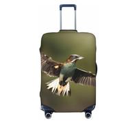 ERSDWRE Copertura elastica per valigie con stampa di caccia e volo, adatta per accessori da viaggio da 45-81 cm, Nero , M