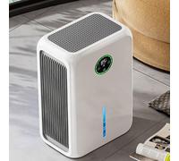 ErShangMao Deumidificatore Portatile per La Casa: Rimuove 700 Ml di umidità al Giorno, Tecnologia Dual-Core, Silenzioso <25 Db, Telecomando, Luce RGB, Serbatoio da 2,2 L, per Guardaroba/Bagno