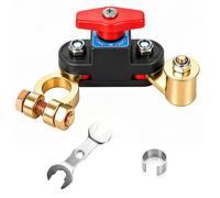 ErShiPing Interruttore Stacca Batteria per Auto 12V 24V | Interruttore Batteria Principale Isolatore Isolamento Batterias, Interruttori di Scollegamento per Auto Barche Camion