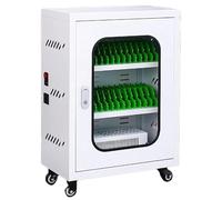 ERSINIAN Armadietto di Ricarica per telefoni cellulari - 12 Porte e 60 Porte, armadietto di stoccaggio Ricaricabile con Ruote e Lucchetto a Combinazione per scuole, chiese, aeroporti