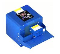 ERSINIAN Avvolgitrice Automatica a Rullo - Saldatrice a Nastro Continuo da 300 W con Controllo di Temperatura e velocità per Un confezionamento Alimentare efficiente