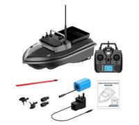 ERSINIAN Barca radiocomandata per la Pesca con Esche, Modello V060 con Ritorno e Rilascio Automatico e 160 waypoint, Ideale Come Regalo per Gli Appassionati di Pesca con motoscafo radiocomandato.