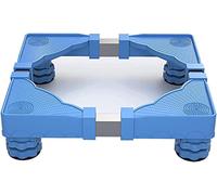 ERSINIAN Base per Supporto lavatriceBase Regolabile per Supporto Lavatrice, asciugatrice, Frigorifero, Staffa Retrattile, Lunghezza 50-62 cm, Larghezza 48-60 cm, lavastoviglie, Aria condizionata, Blu