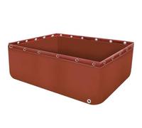 ERSINIAN Laghetto per Pesci in PVC Resistente - Piscina Fuori Terra Portatile e Multifunzionale per Interni ed Esterni, 100x100x70 cm, Acquario Ideale per Appassionati di Pesci.