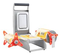 ERSINIAN Macchina confezionatrice per Alimenti, termosigillatrice Professionale per vassoi di Carne, Macchina Manuale per sigillare contenitori da asporto con Controllo della Temperatura (18 * 13 cm)