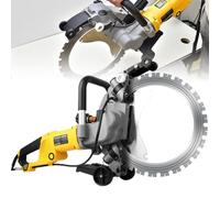 ERSINIAN Macchina elettrica per Il Taglio di pareti in Cemento, Sega Circolare da 5000 W per Pietra e Ferro, utensile per Il Taglio di scanalature