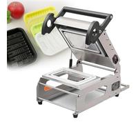 ERSINIAN Macchina per confezionamento Alimentare, termosigillatrice Commerciale per vassoi di Carne, termosigillatrice Manuale a Pressione per scatole con Controllo della Temperatura, 260 mm