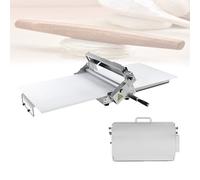 ERSINIAN Macchina piegatrice per Impasto, sfogliatrice Manuale, sfogliatrice per Uso Domestico, in Acciaio Inox per panifici e pasticcini, Modello 300