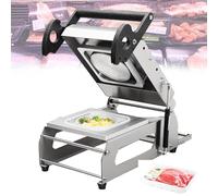 ERSINIAN Macchina sigillatrice Manuale a Pressione per contenitori Alimentari da asporto, Macchina per sigillare e confezionare pasti, 7-8 Volte/Minuto, per ristoranti e Take-Away Circle150