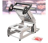 ERSINIAN Macchina sigillatrice Manuale a Pressione per contenitori da asporto, Macchina per sigillare e confezionare pasti, 7-8 Volte/Minuto, per ristoranti e Take-Away 14 * 14