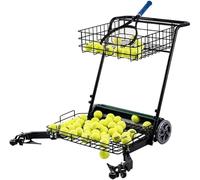 ERSINIAN Raccoglitore di Palline da Tennis, Raccoglitore di Palline da Tennis Multifunzionale, Allenatore di Raccolta Palline, Adatto a Vari campi da Tennis