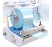ERSINIAN Sigillatrice per sacche mediche, Macchina sigillatrice Professionale, Temperatura Regolabile a 6 velocità e Larghezza di Saldatura Massima di 25 cm, Taglio a Doppio Bordo (220 V)