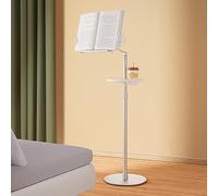 ERSINIAN Supporto da Pavimento Regolabile per Tablet - Supporto Pieghevole per Musica, Lettura e lezioni, Supporto per Computer