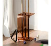 ERSINIAN Supporto da Terra per Stecche da Biliardo in Acrilico per Sale Giochi, Bar e Club