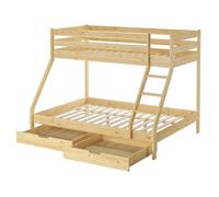 Erst-Holz Doghe di legno rigide e 2 set di cassetti