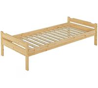 Erst-Holz Letto per Ragazzi 80x200 in Pino massello Laccato con doghe rigide 60.31-08