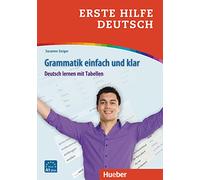 Erste Hilfe Deutsch - Grammatik einfach und klar: Deutsch lernen mit Tabellen / Buch [Lingua tedesca]