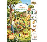 Erste Wörter Wimmelbuch: Entdecke spielerisch die Welt der ersten Wörter - ein buntes Lern- und Suchbuch für Kinder ab 1 Jahren