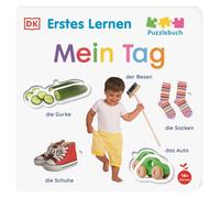 Erstes Lernen Puzzlebuch. Mein Tag