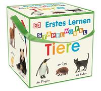 Erstes Lernen Stapelwürfel. Tiere: 10 stabile Karton-Würfel mit tollen Fotos zum Spielen, Entdecken und Benennen. Für Kinder ab 1 Jahr