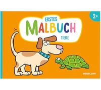 Erstes Malbuch. Tiere: Ab 2 Jahren