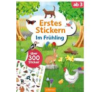 Erstes Stickern - Im Frühling: Über 300 Sticker