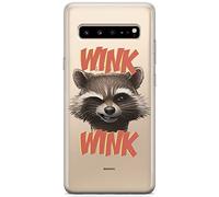 ERT GROUP Cover per Samsung S10 5G Originale e ufficiale Marvel Modello Gaurdians of The Galaxy 003 perfettamente adattato alla forma del telefono cellulare, parzialmente trasparente
