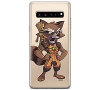 ERT GROUP Cover per Samsung S10 5G Originale e ufficiale Marvel Modello Gaurdians of The Galaxy 018 perfettamente adattato alla forma del telefono cellulare, parzialmente trasparente