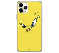 ERT GROUP Custodia originale Looney Tunes Tweety TPU per iPhone 11, cover in silicone liquido, flessibile e sottile, protettiva per schermo, antiurto e antigraffio