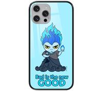 ERT GROUP custodia per cellulare per Apple Iphone 13 originale e con licenza ufficiale Disney, modello Hades 001 in vetro temperato, adattato alla forma del telefono cellulare, custodia protettiva